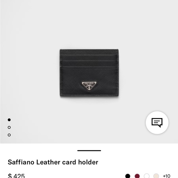 Prada Saffiano Leather Card Holder - Picture 5 of 8